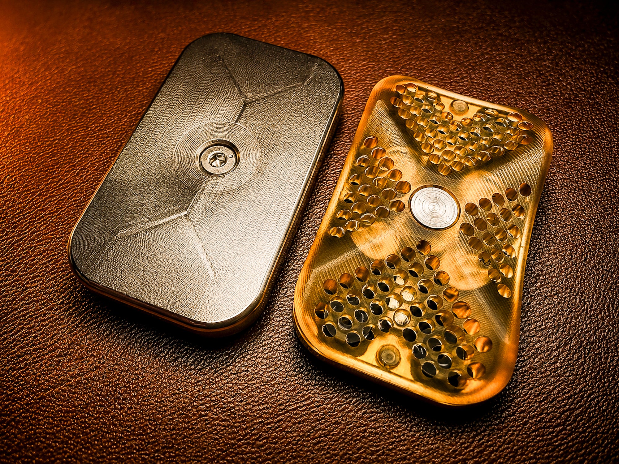 ErgoLoverBoy - Ultem with SS Four Corner Tortoise Shell Plates