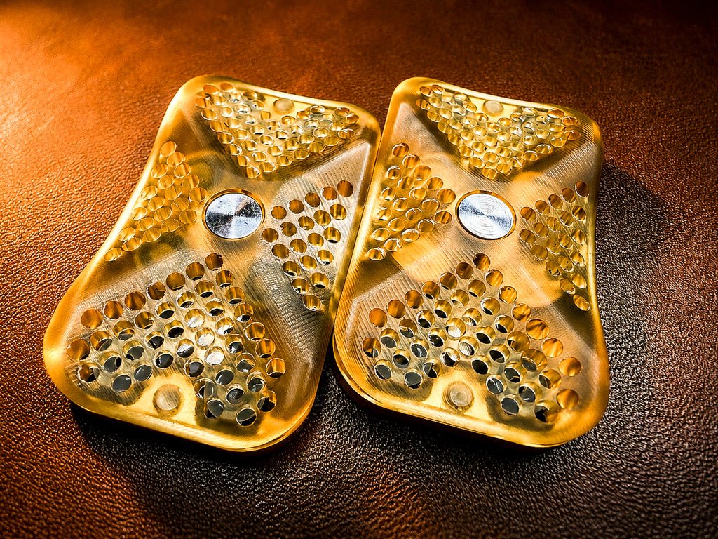 ErgoLoverBoy - Ultem with SS Four Corner Tortoise Shell Plates