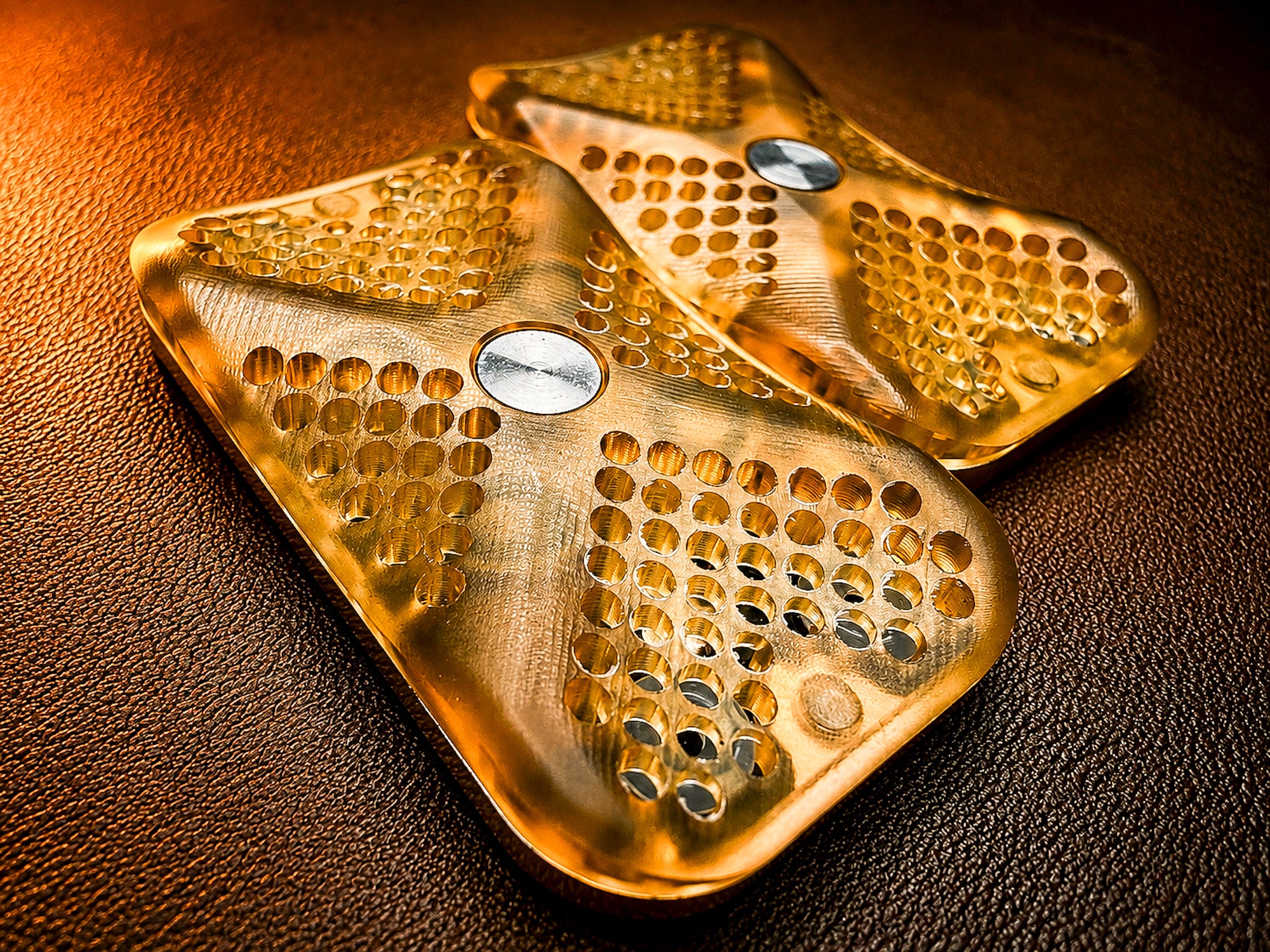 ErgoLoverBoy - Ultem with SS Four Corner Tortoise Shell Plates
