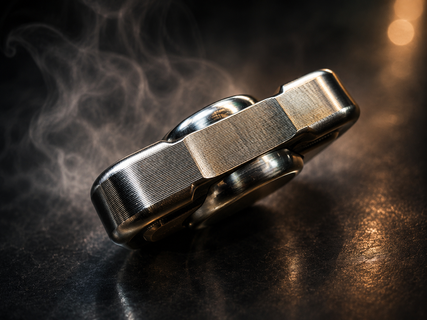 BooBar - Tungsten with 24.5 Low Pro Wide Dish Buttons