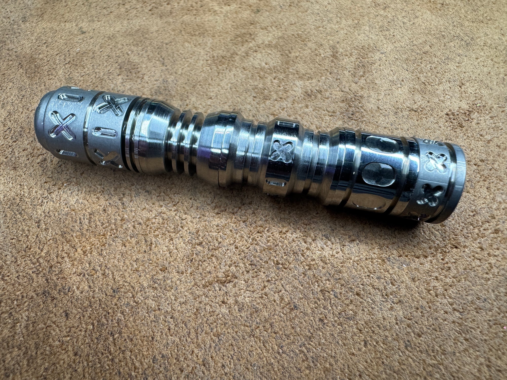 SS SpinnyMcStickBoy with SS 3 Stack Bead Set
