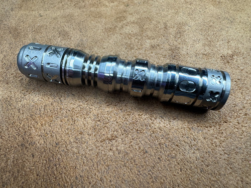 SS SpinnyMcStickBoy with SS 3 Stack Bead Set
