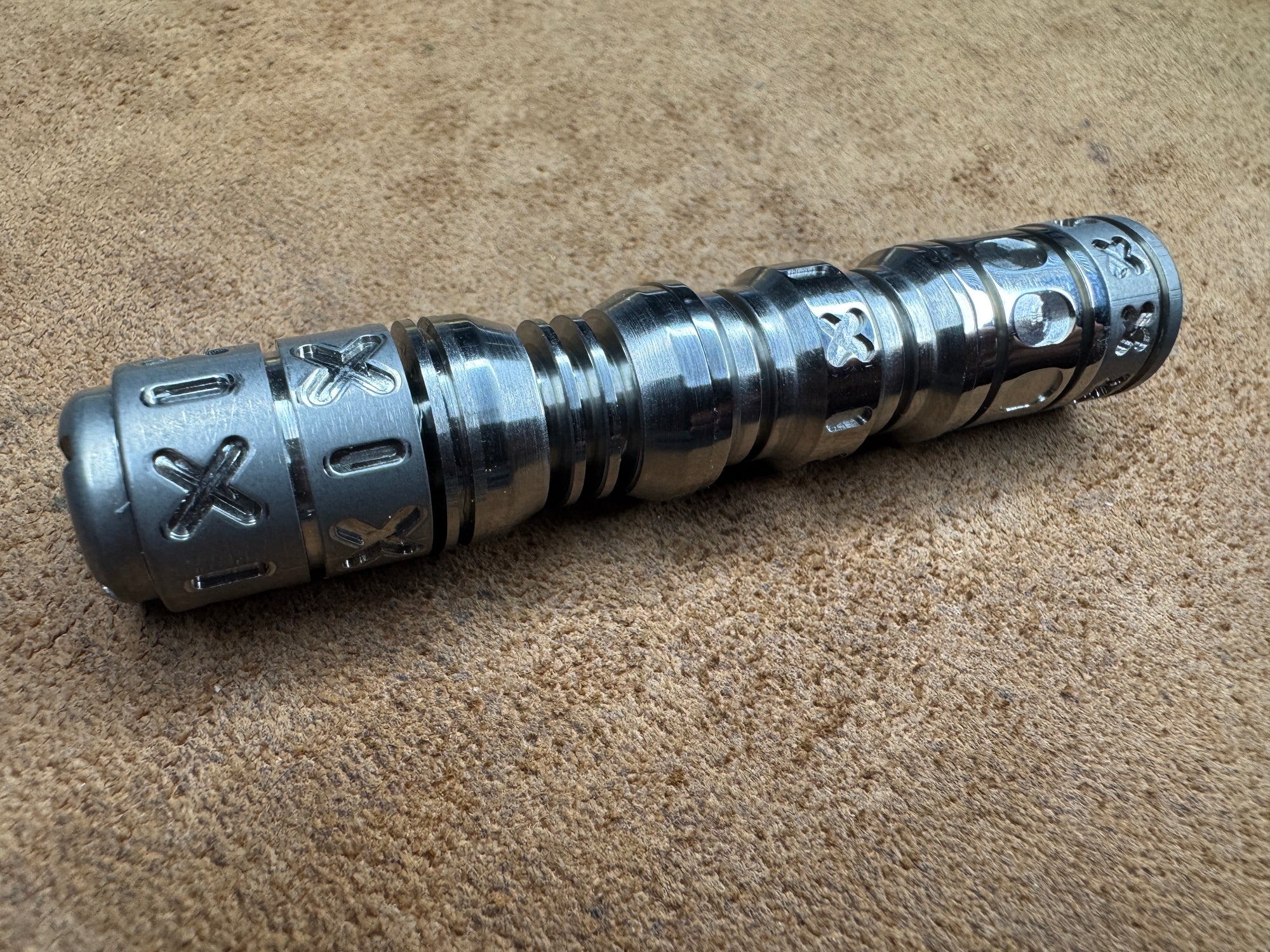 SS SpinnyMcStickBoy with SS 3 Stack Bead Set