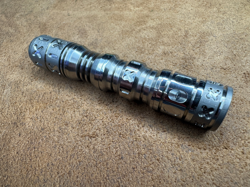 SS SpinnyMcStickBoy with SS 3 Stack Bead Set