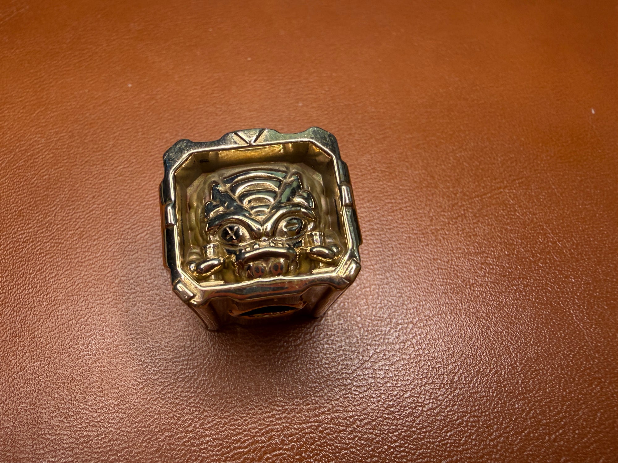 Krang Bead - Bronze - Antiqued