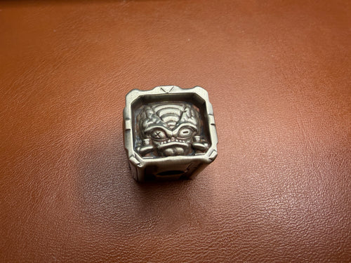 Krang Bead - CuproNickel - Antiqued