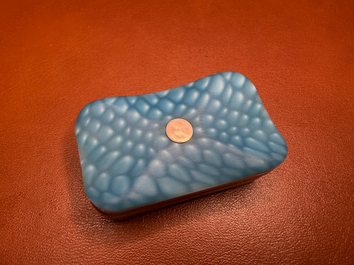 ErgoBoy - Blue Dragon Resin/Composite with SS Four Corner Tortoise Shell Plates