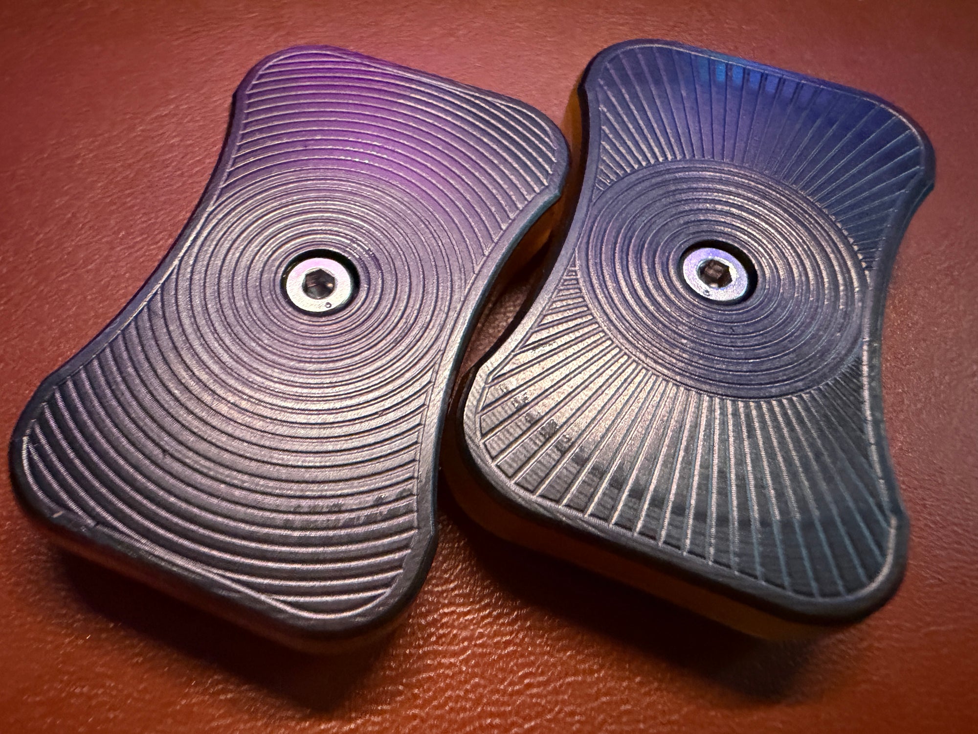 Swoop - Yellow Ultem with Blackened Zirc Plates