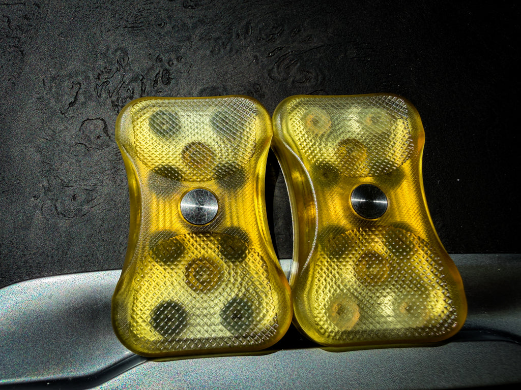 Swoop - Yellow Ultem with SS Plates