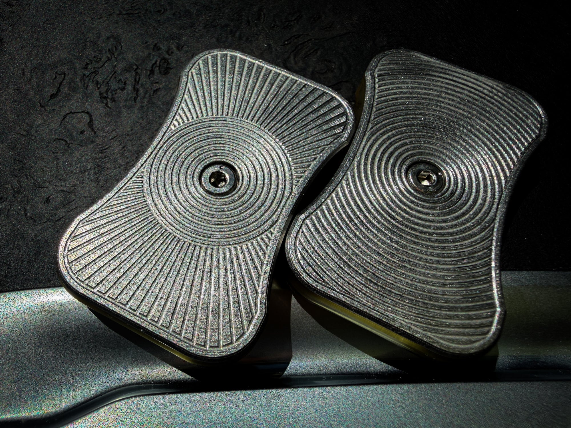Swoop - Yellow Ultem with SS Plates