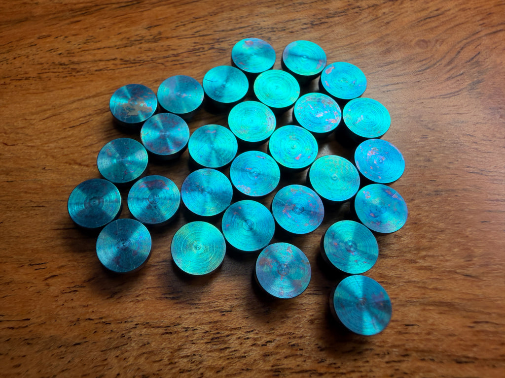Teal/Green Ti - Collars