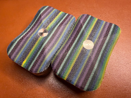 ErgoBoy - Joker Blanket Micarta with SS Textured Plates