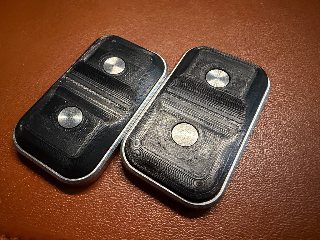 ModBoy - Black Polycarbonate 3DP Top with SS Plates - Ti Collars