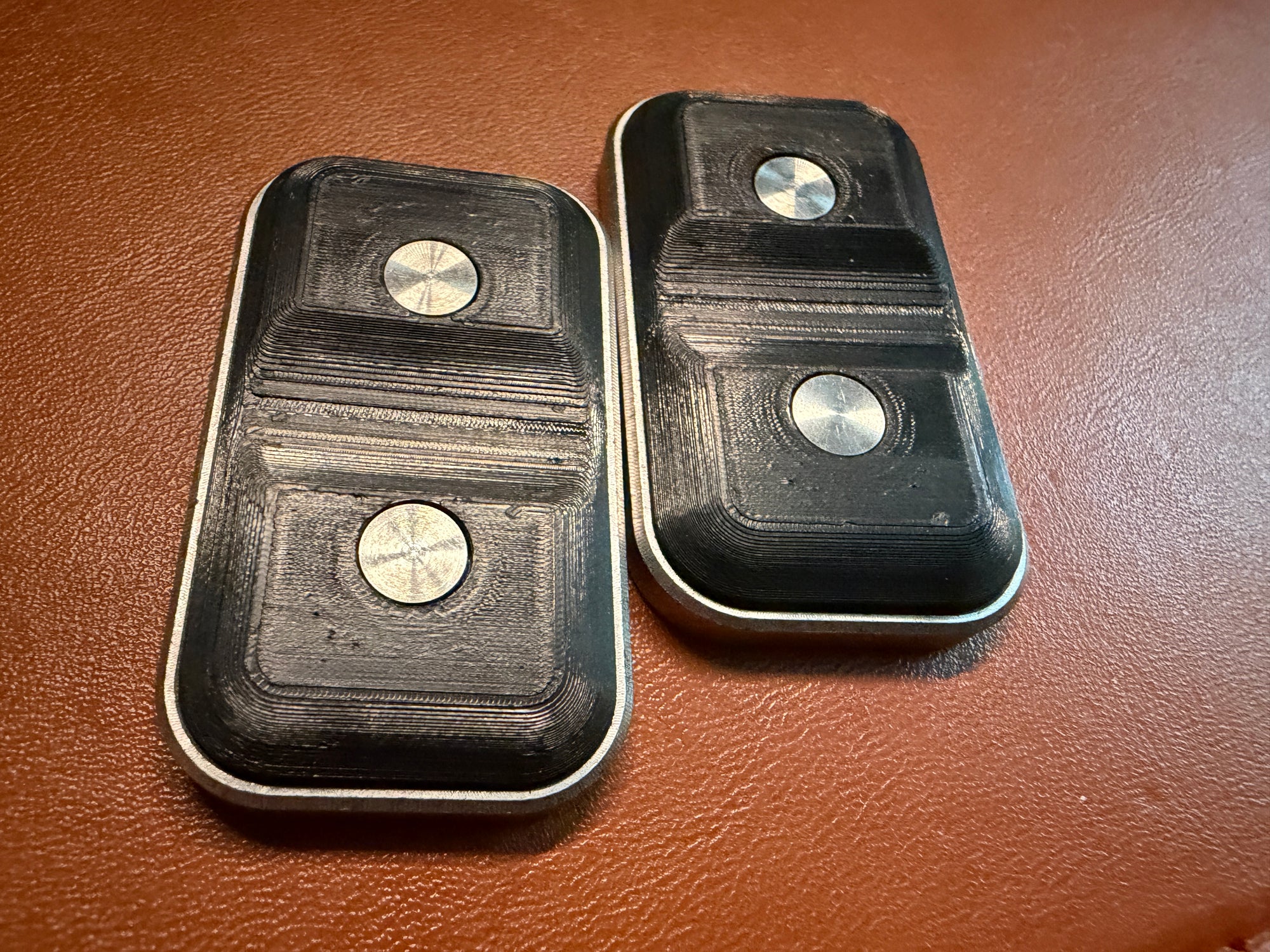ModBoy - Black Polycarbonate 3DP Top with SS Plates - Ti Collars