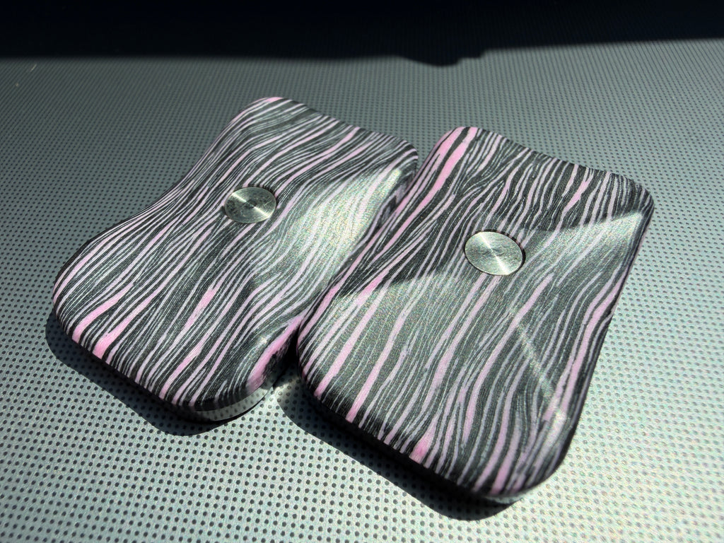 ErgoBoy - Bubble Gum Hair G10 with SS Tortoise Plates