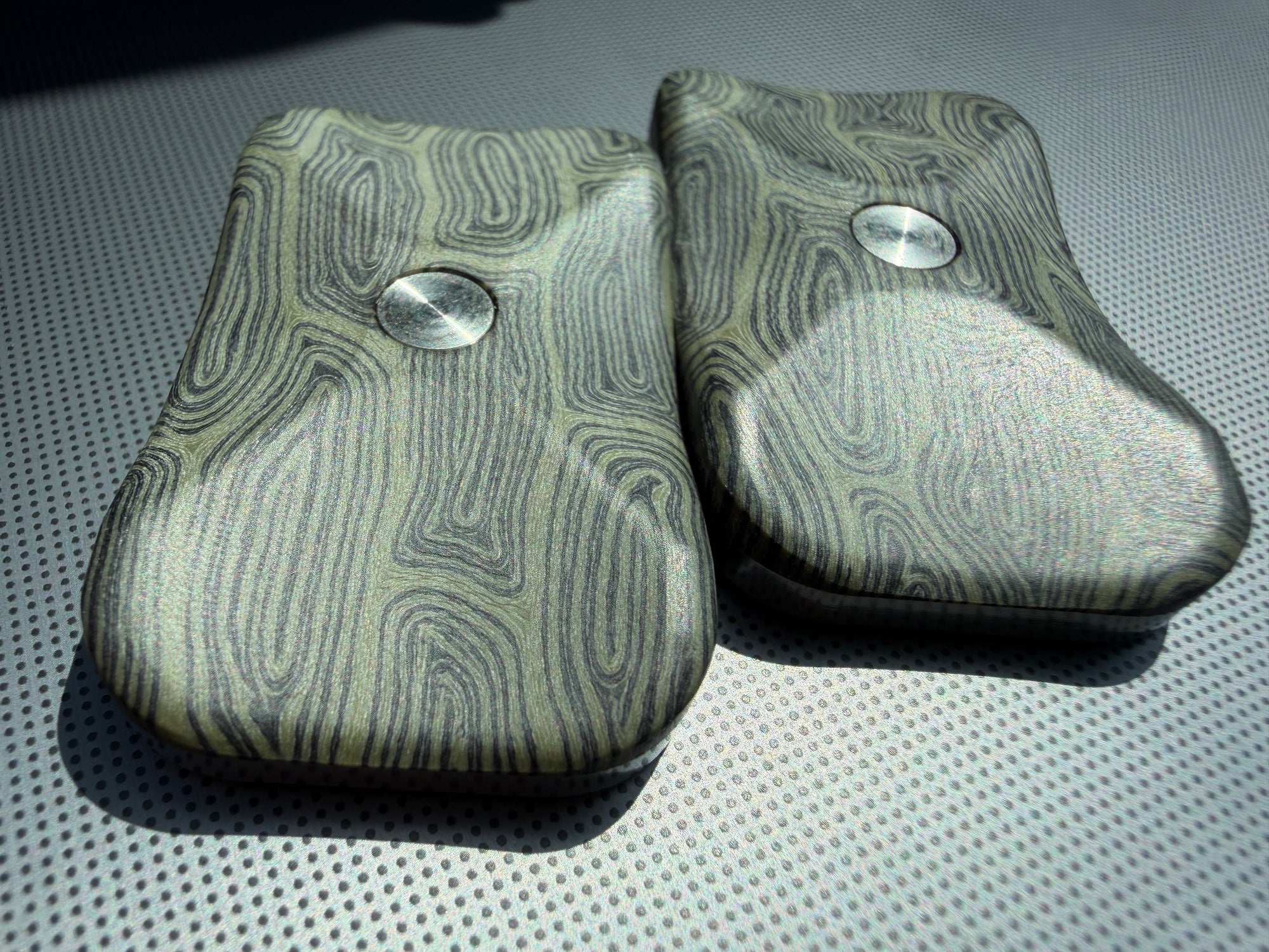 ErgoBoy - Turtle Shell G10 with SS Tortoise Plates