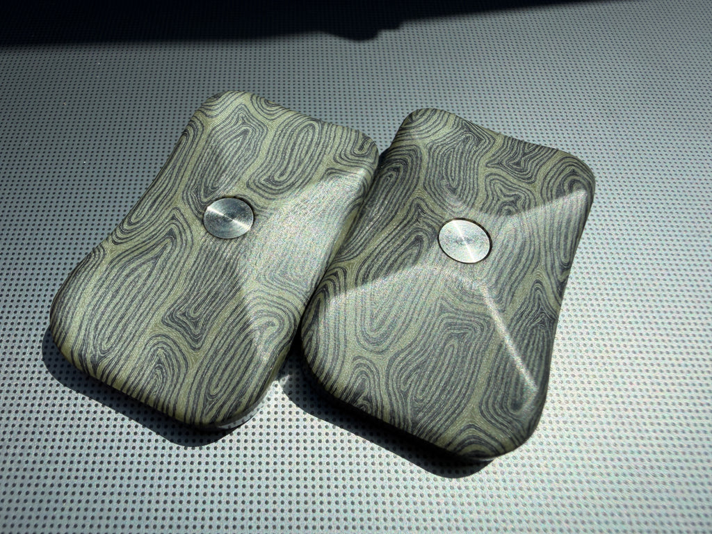 ErgoBoy - Turtle Shell G10 with SS Tortoise Plates