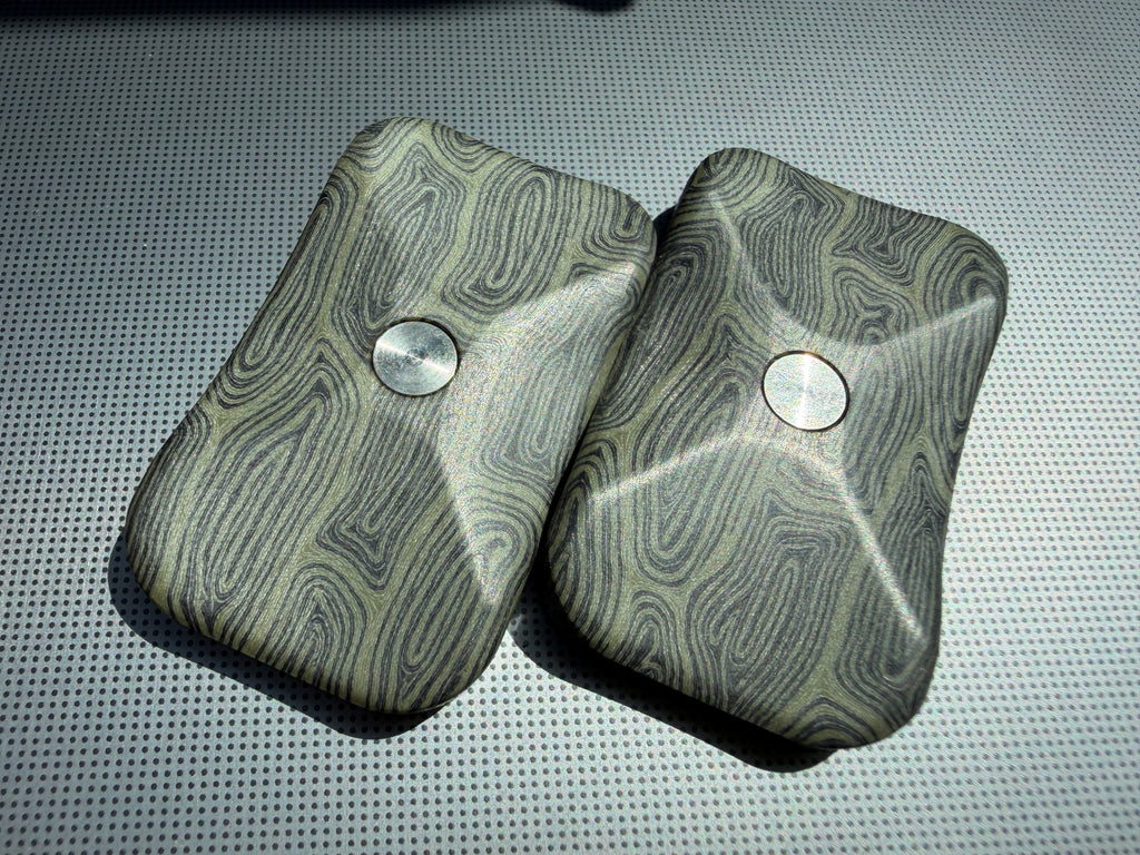 ErgoBoy - Turtle Shell G10 with SS Tortoise Plates