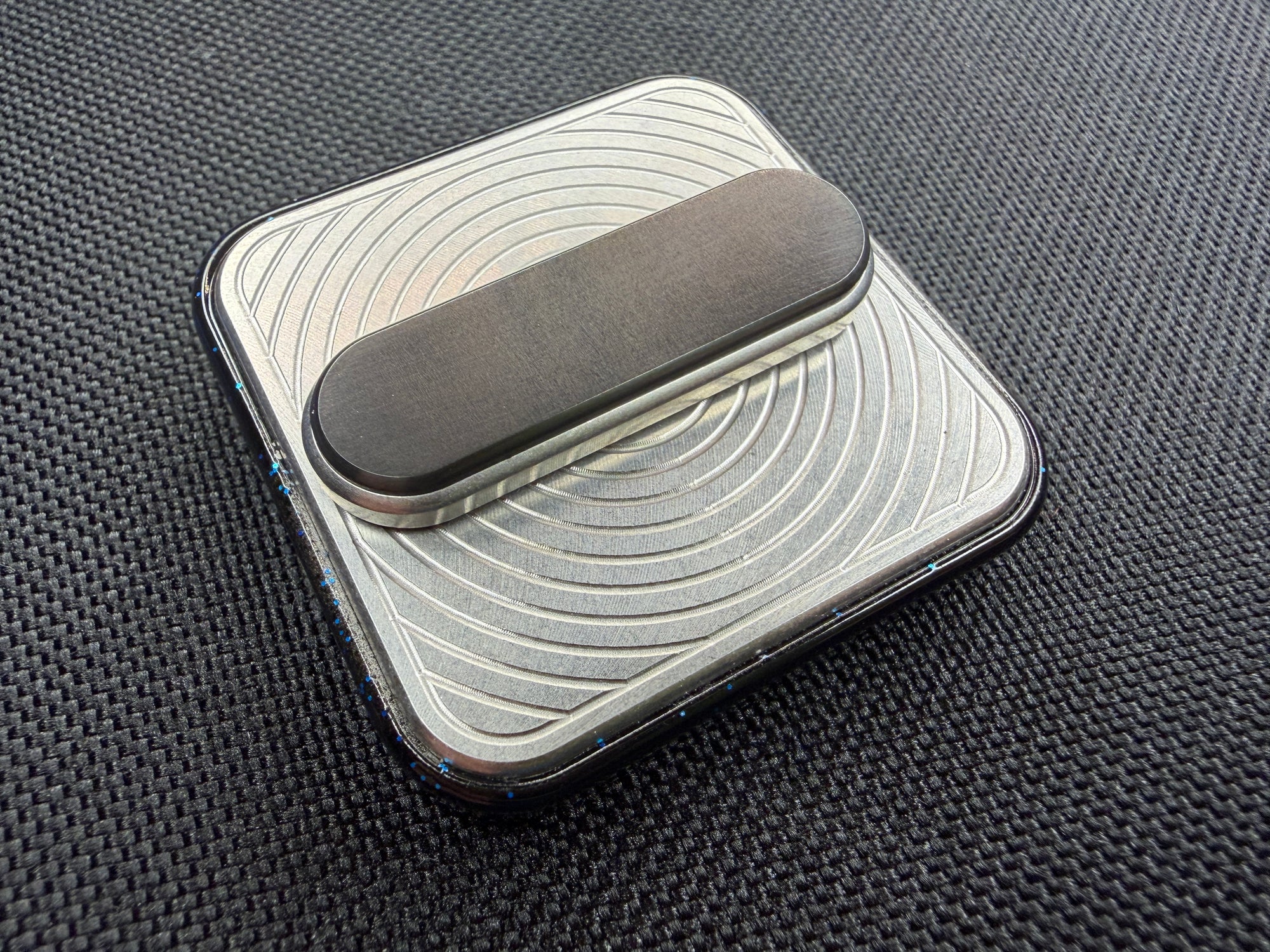 BBoy - Aluminum Black Sparkle with SS Plate - Zirc/SS Stick