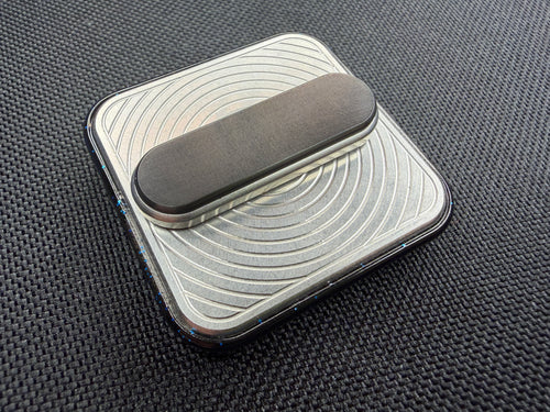 BBoy - Aluminum Black Sparkle with SS Plate - Zirc/SS Stick