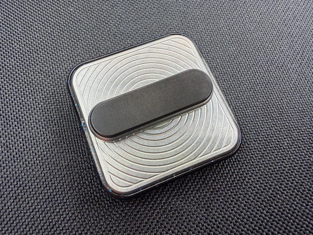 BBoy - Aluminum Black Sparkle with SS Plate - Zirc/SS Stick