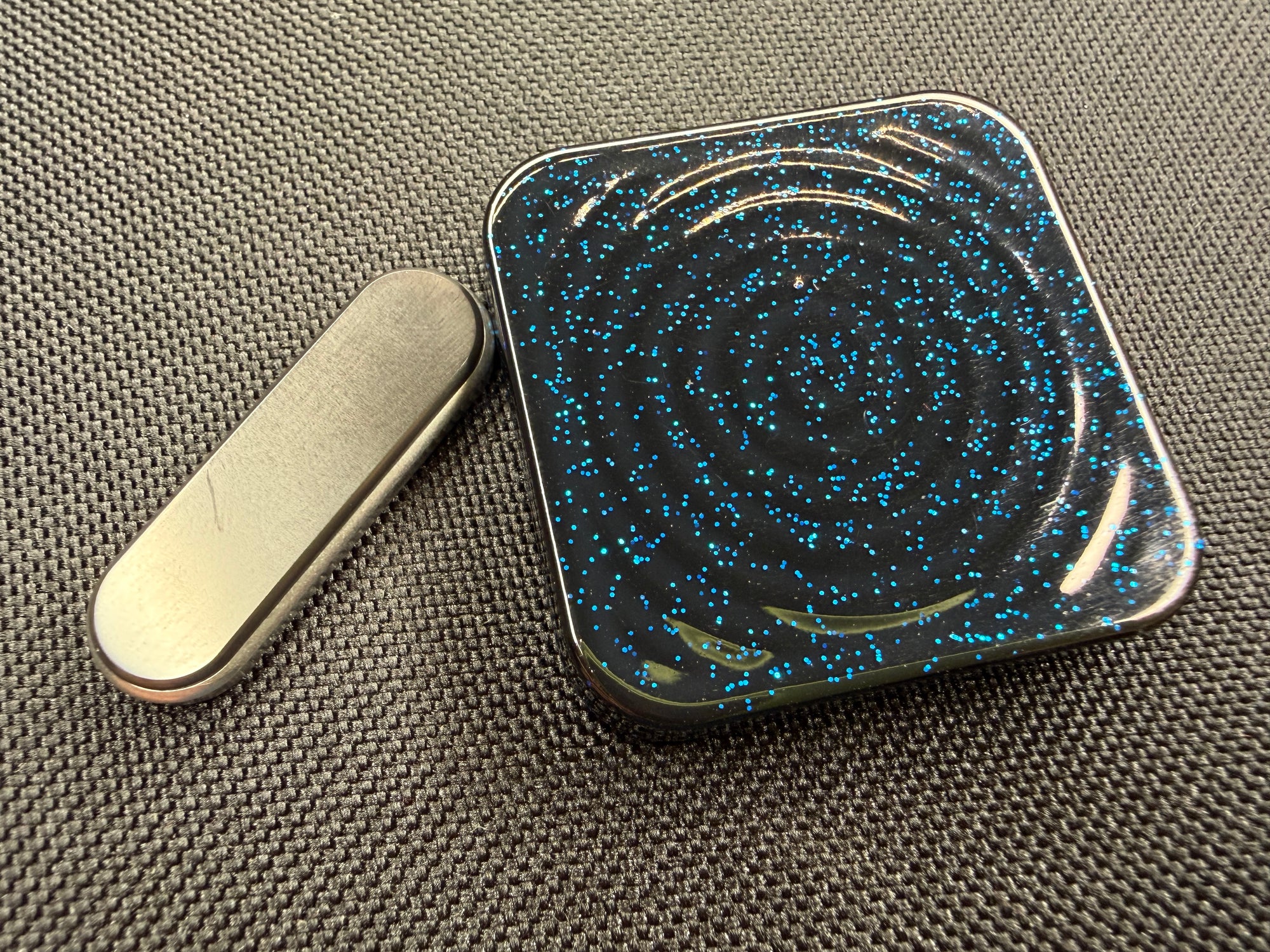 BBoy - Aluminum Black Sparkle with SS Plate - Zirc/SS Stick