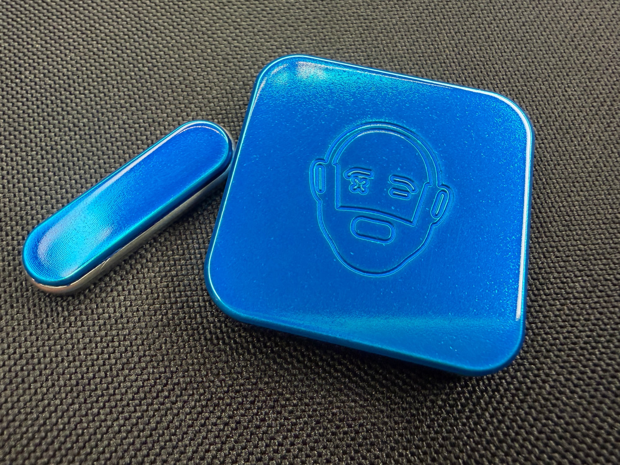 BBoy - Aluminum Blue with SS Plate - Aluminum/SS Stick