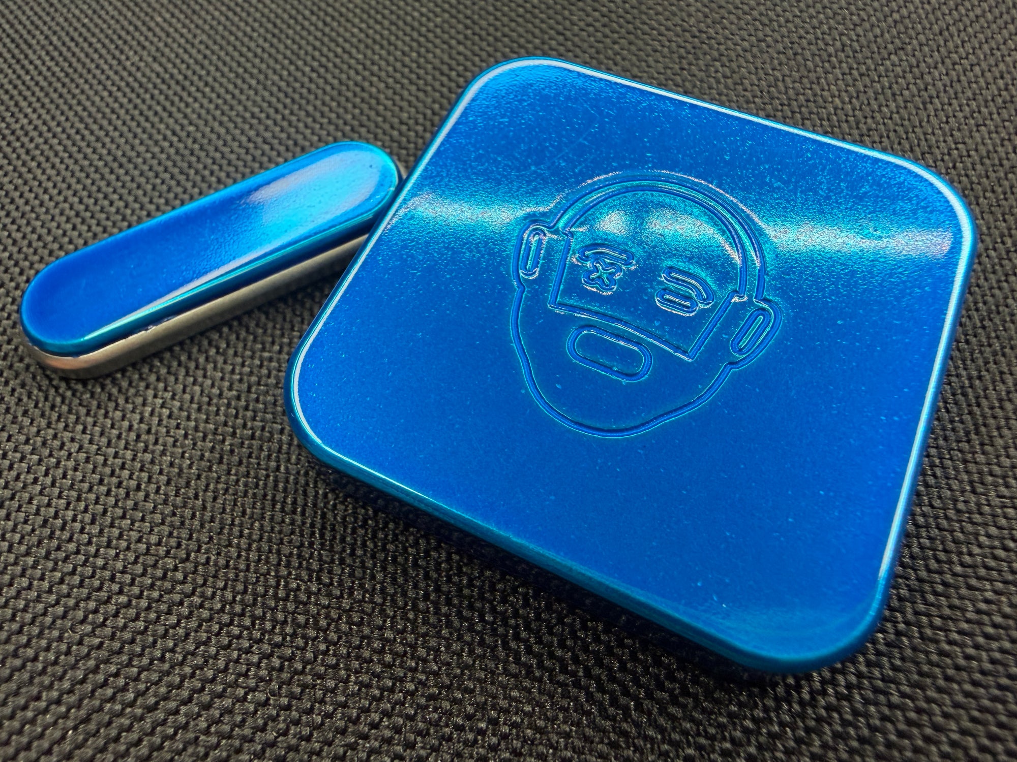 BBoy - Aluminum Blue with SS Plate - Aluminum/SS Stick