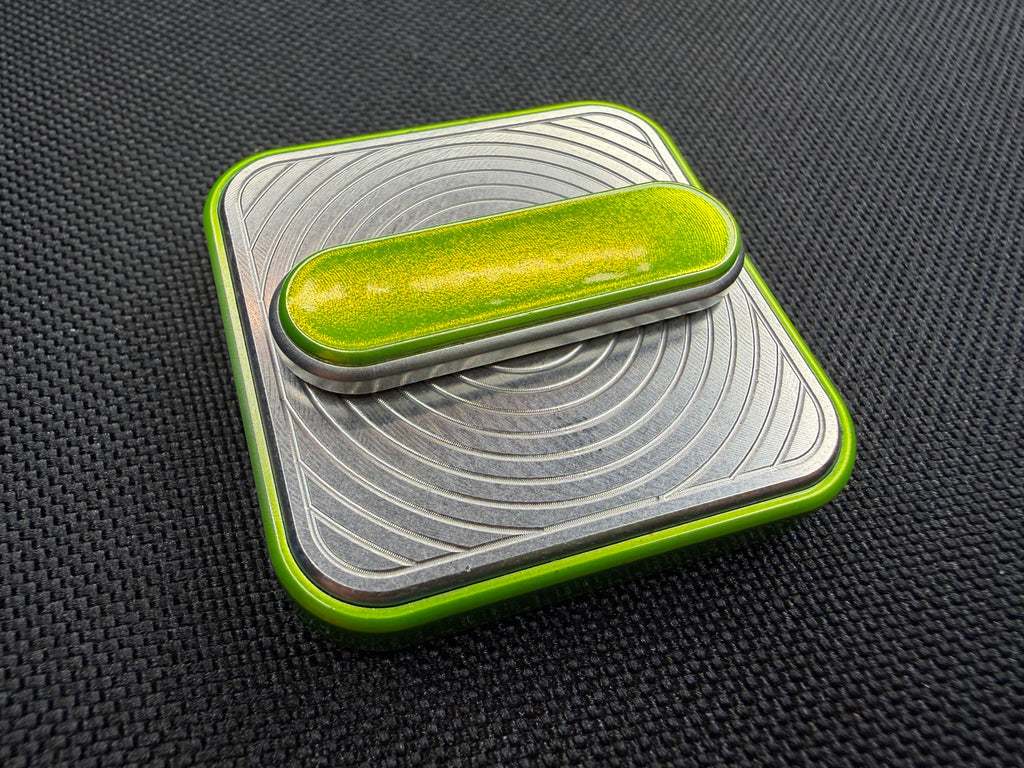 BBoy - Aluminum Green with SS Plate - Aluminum/SS Stick