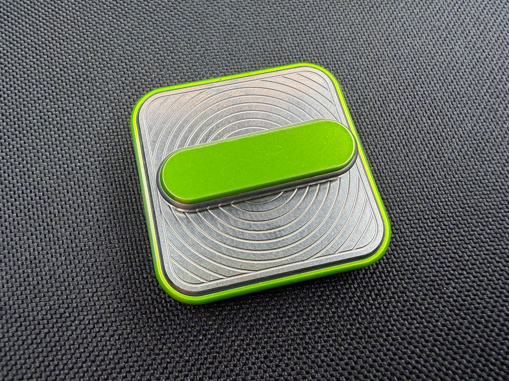 BBoy - Aluminum Green with SS Plate - Aluminum/SS Stick