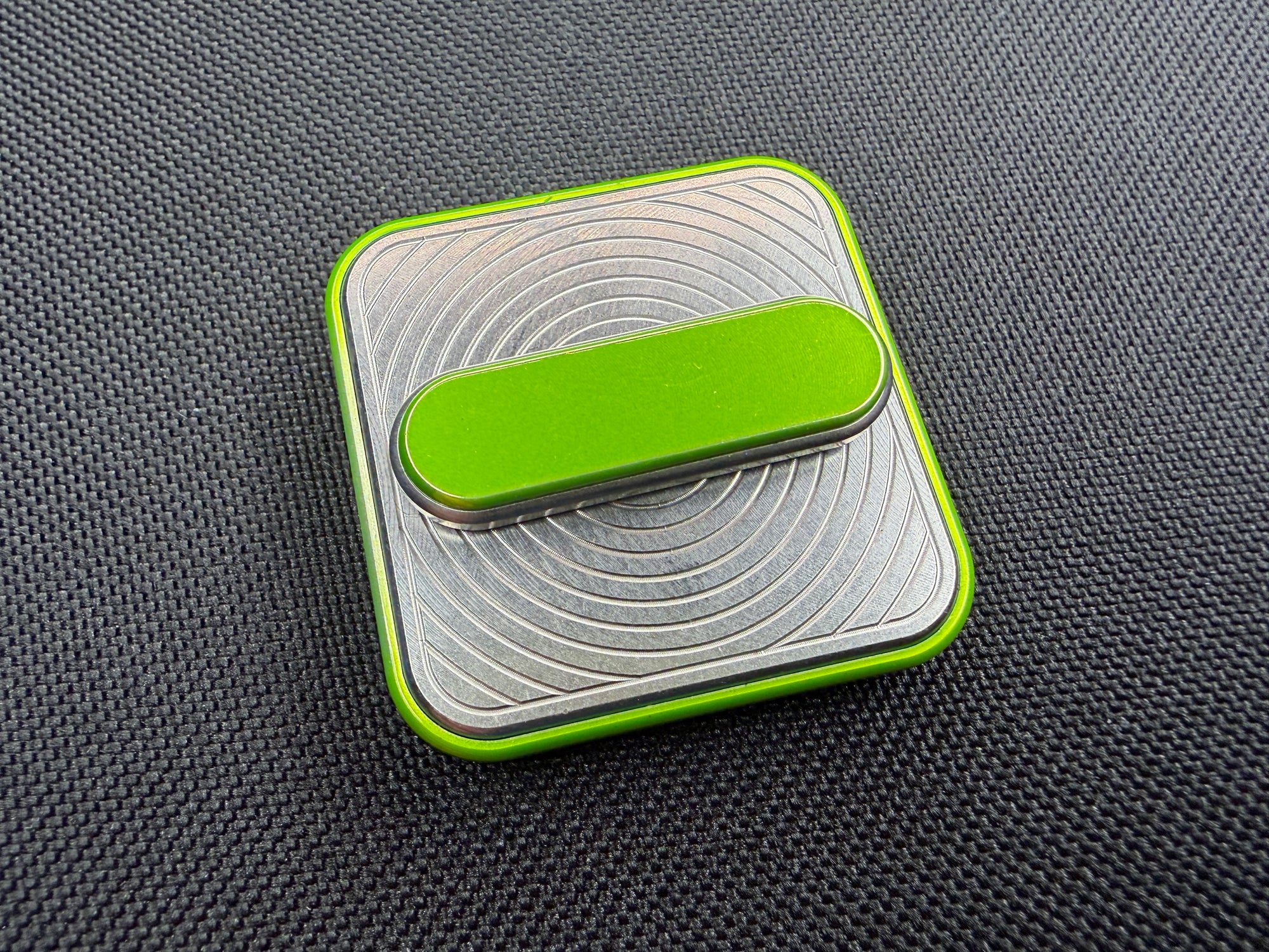 BBoy - Aluminum Green with SS Plate - Aluminum/SS Stick