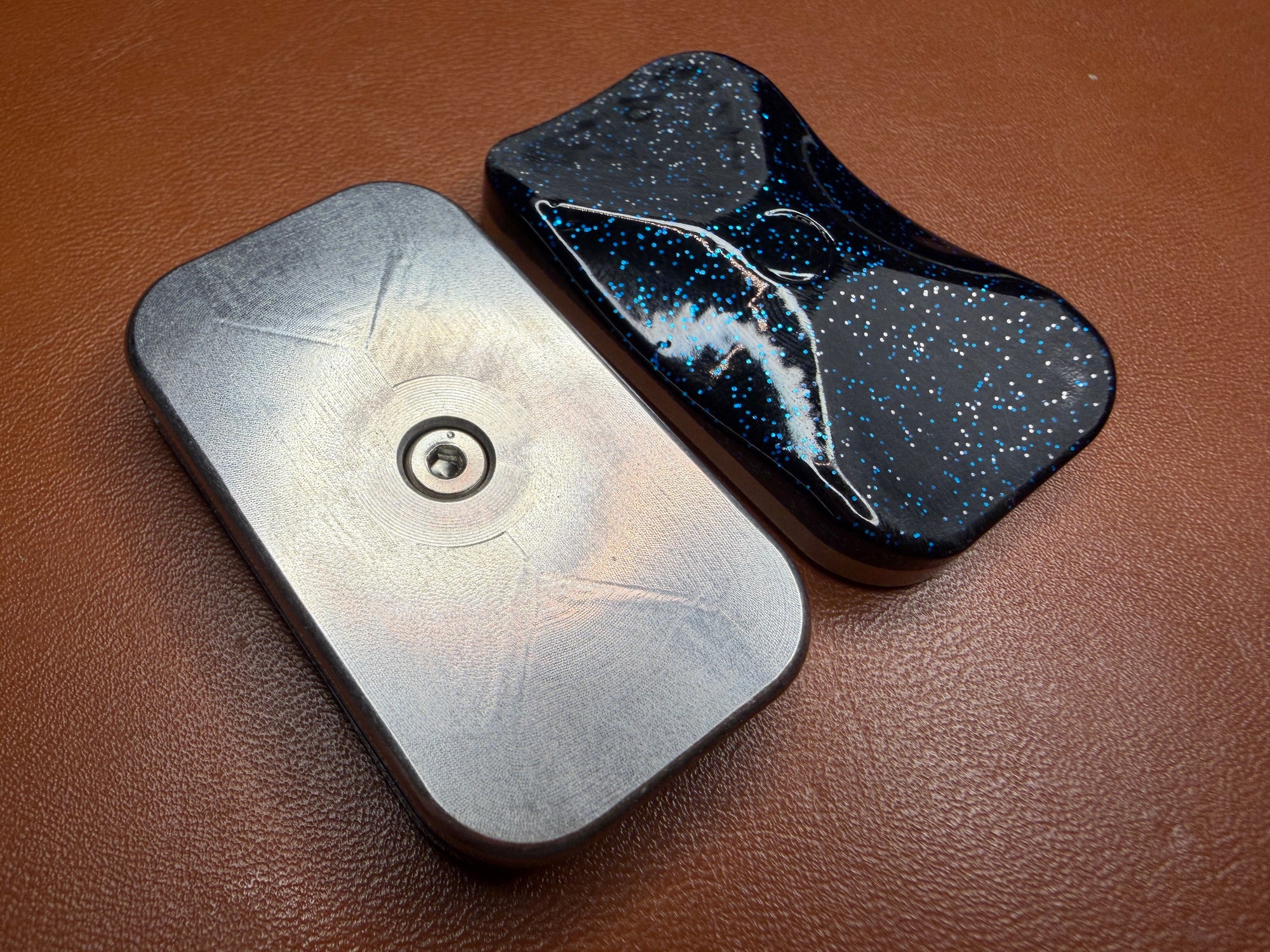 ErgoBoy - Aluminum (Powder Coat) with SS 4C Tortoise Plates - Non Removable Collar