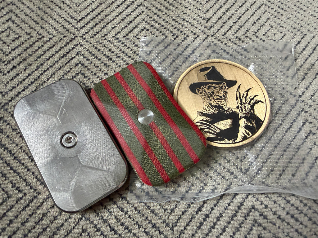 ErgoBoy - "Krueger" Micarta with SS 4C Tortoise Plates