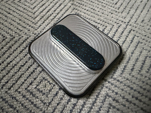 BBoy - Aluminum Black Sparkle with SS Plate - Al/SS Stick