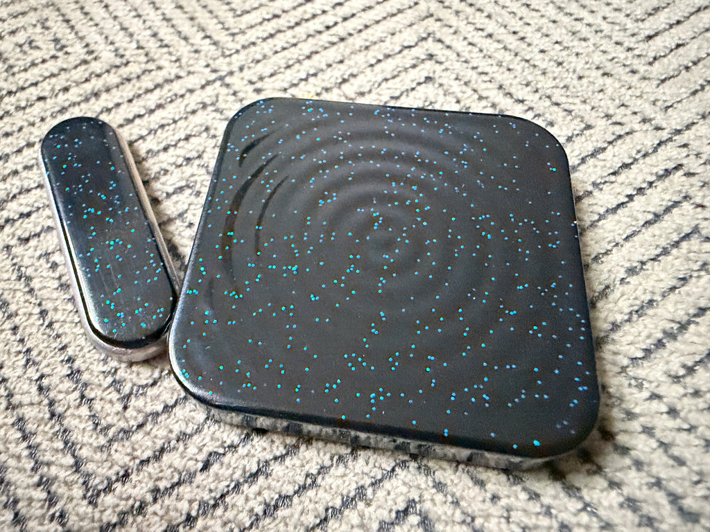 BBoy - Aluminum Black Sparkle with SS Plate - Al/SS Stick