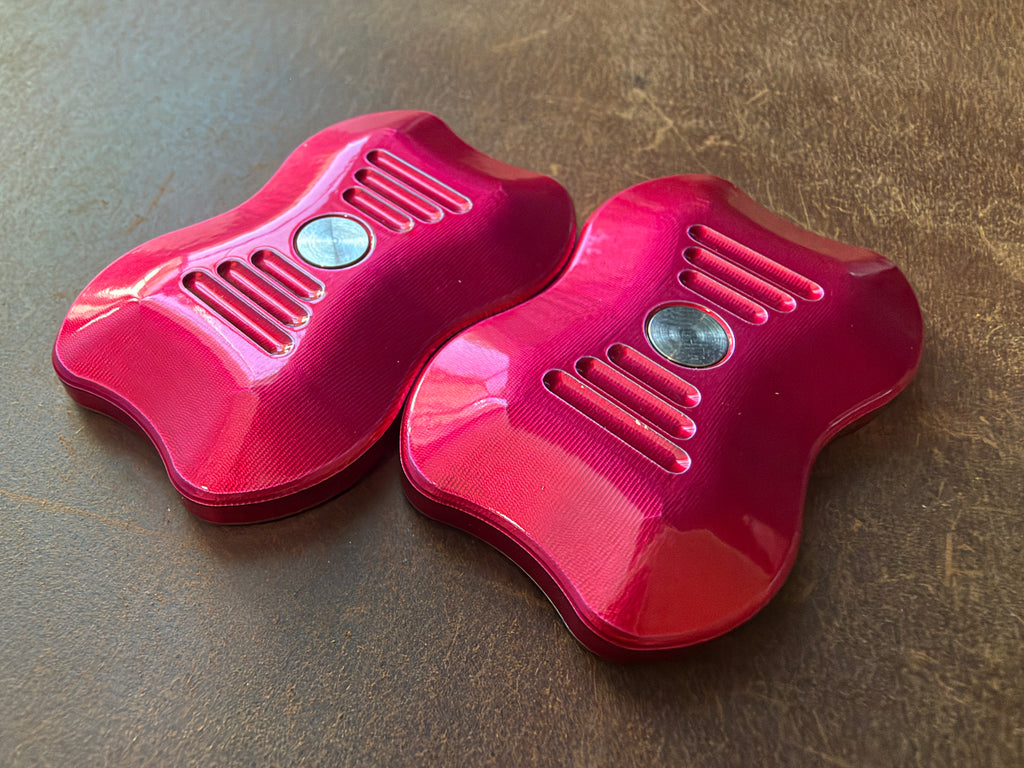 DapperBoy (Aluminum - Red Powder Coat) with SS Plates