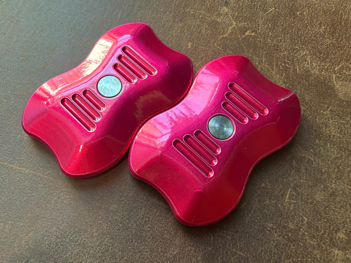 DapperBoy (Aluminum - Red Powder Coat) with SS Plates