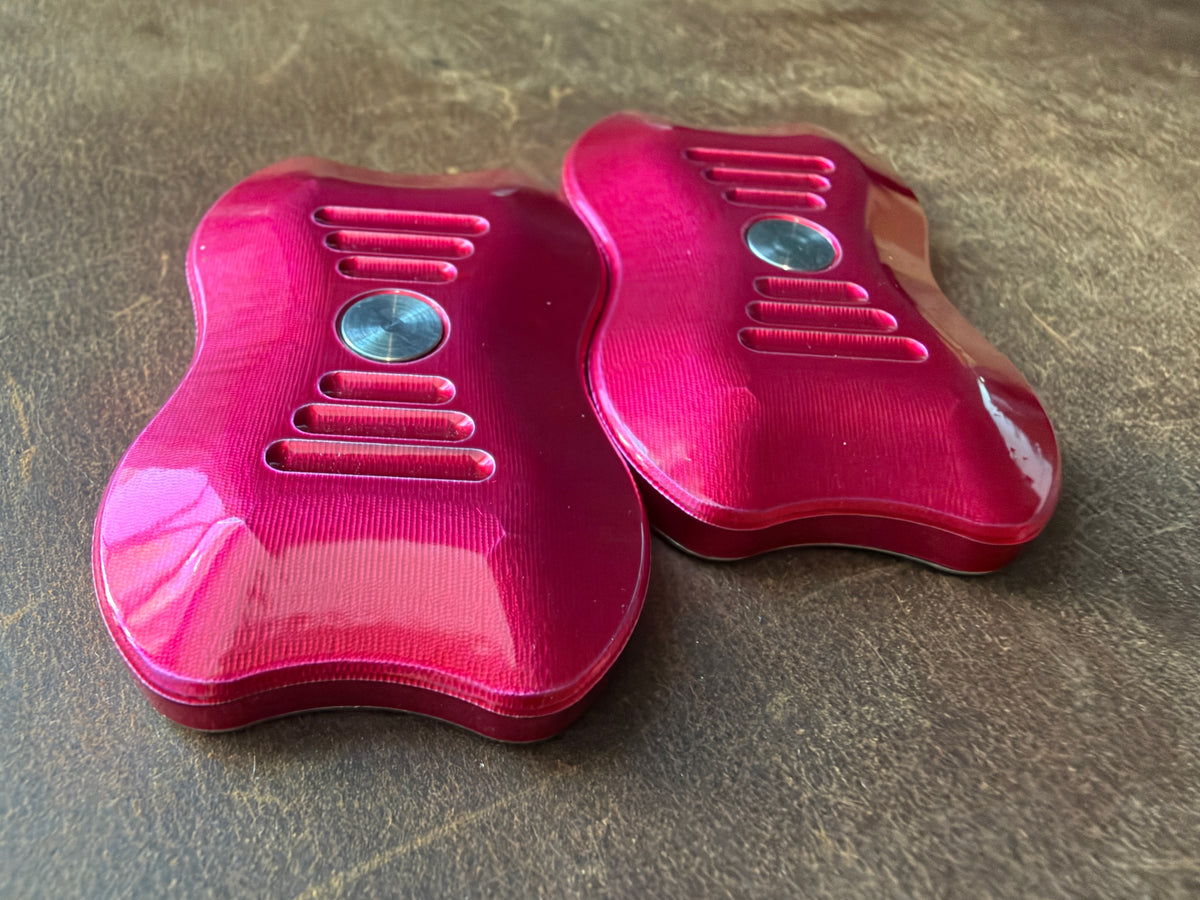 DapperBoy (Aluminum - Red Powder Coat) with SS Plates