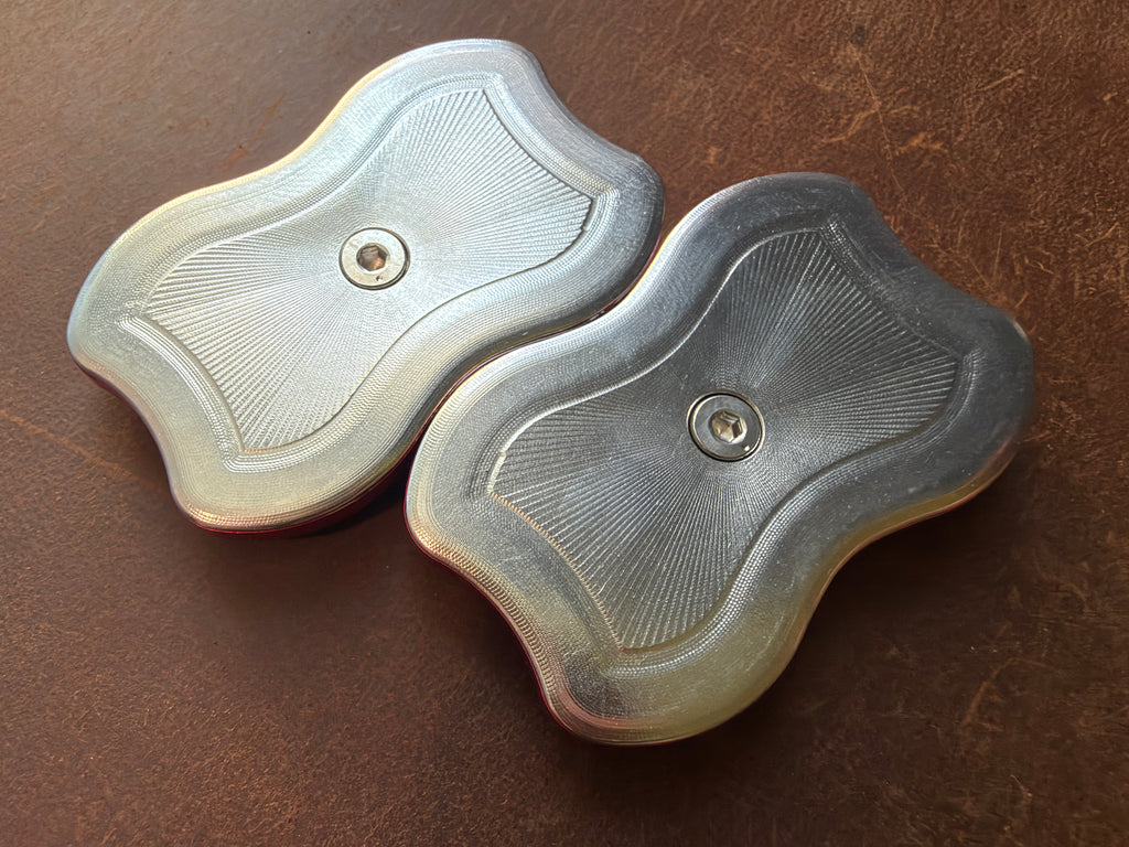 DapperBoy (Aluminum - Blue Powder Coat) with SS Plates
