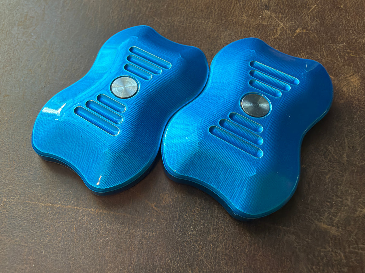 DapperBoy (Aluminum - Blue Powder Coat) with SS Plates