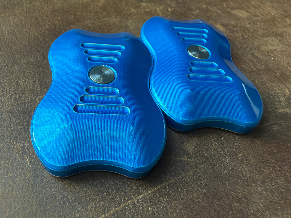DapperBoy (Aluminum - Blue Powder Coat) with SS Plates