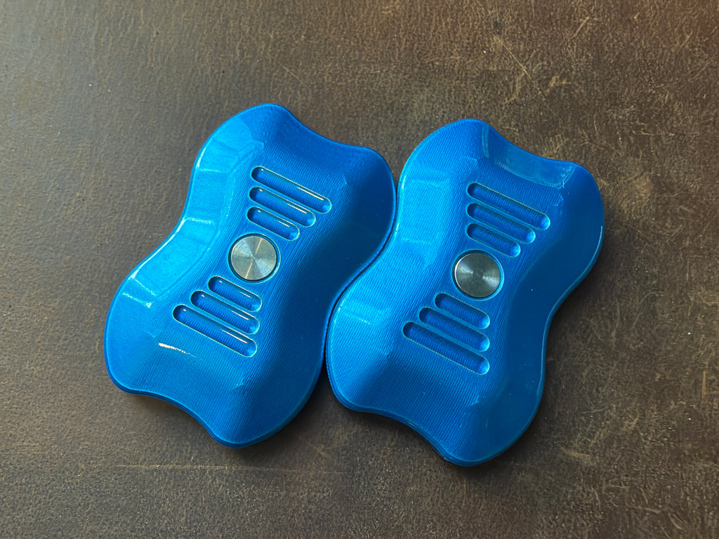 DapperBoy (Aluminum - Blue Powder Coat) with SS Plates