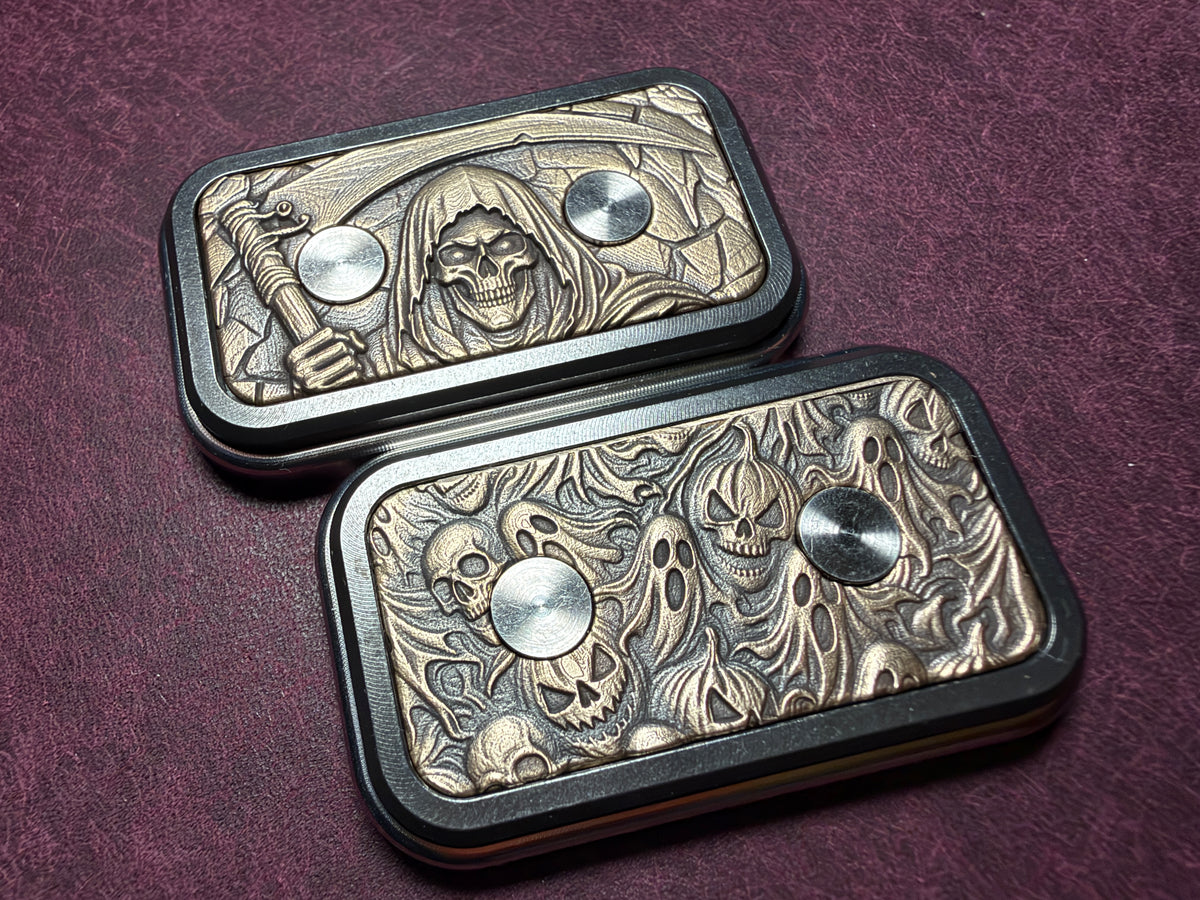 ModBoy Halloween Special Ed. - Brass (Laser Engraved) with Blackened Zirc and Premium SS Plates