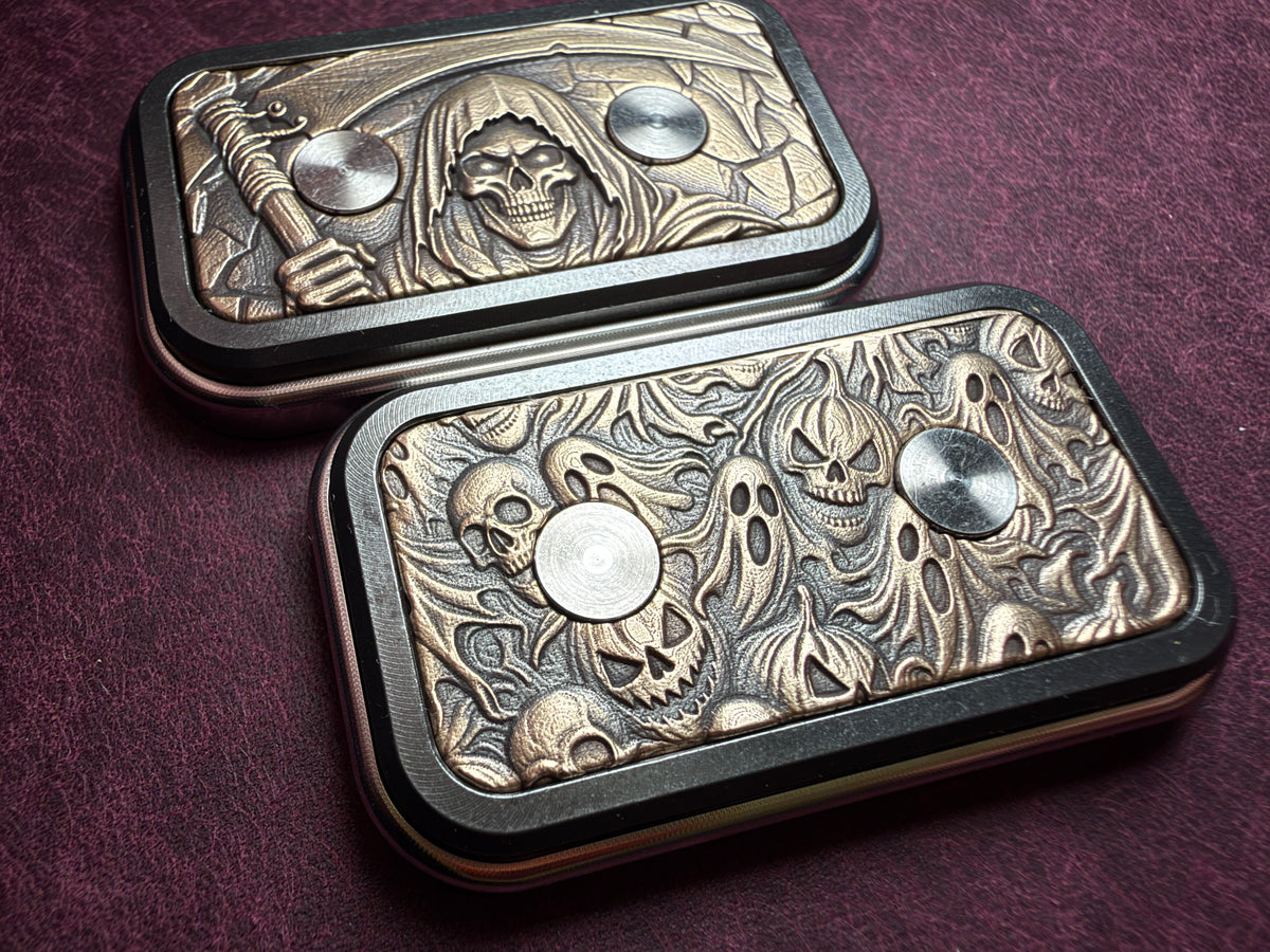 ModBoy Halloween Special Ed. - Brass (Laser Engraved) with Blackened Zirc and Premium SS Plates