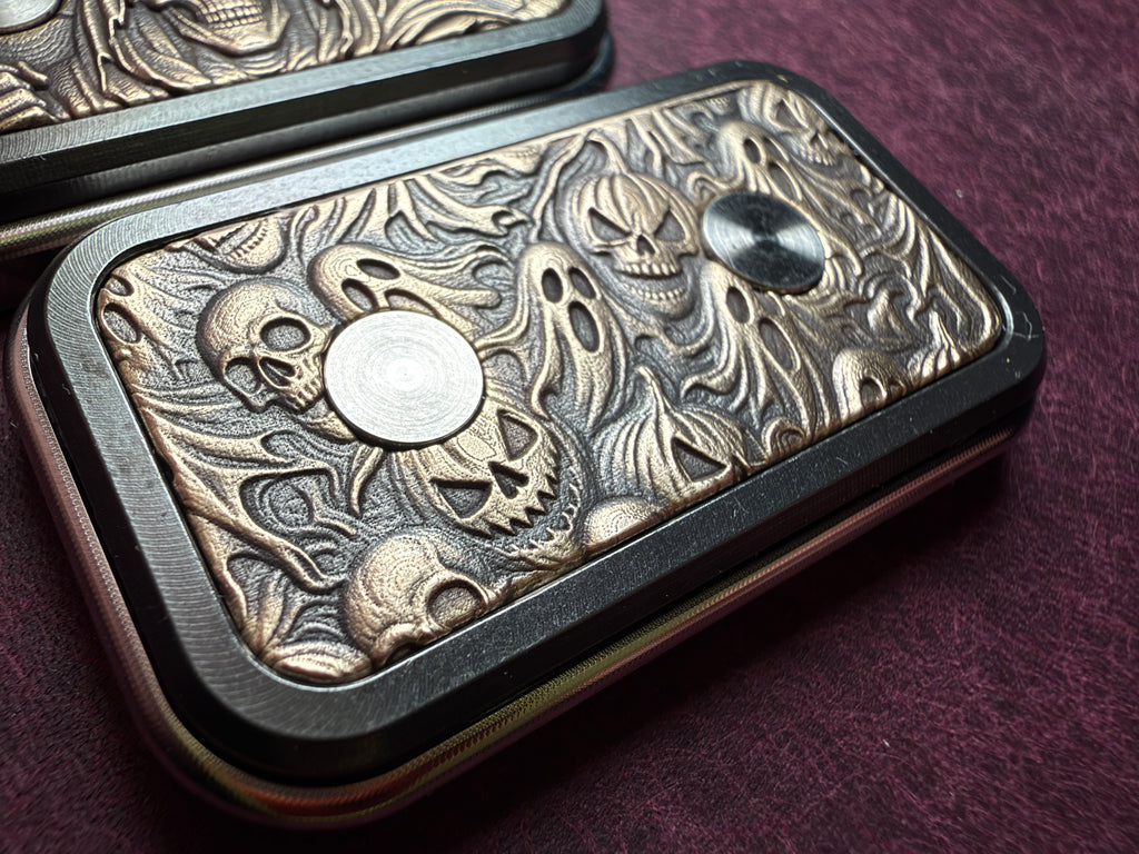 ModBoy Halloween Special Ed. - Brass (Laser Engraved) with Blackened Zirc and Premium SS Plates