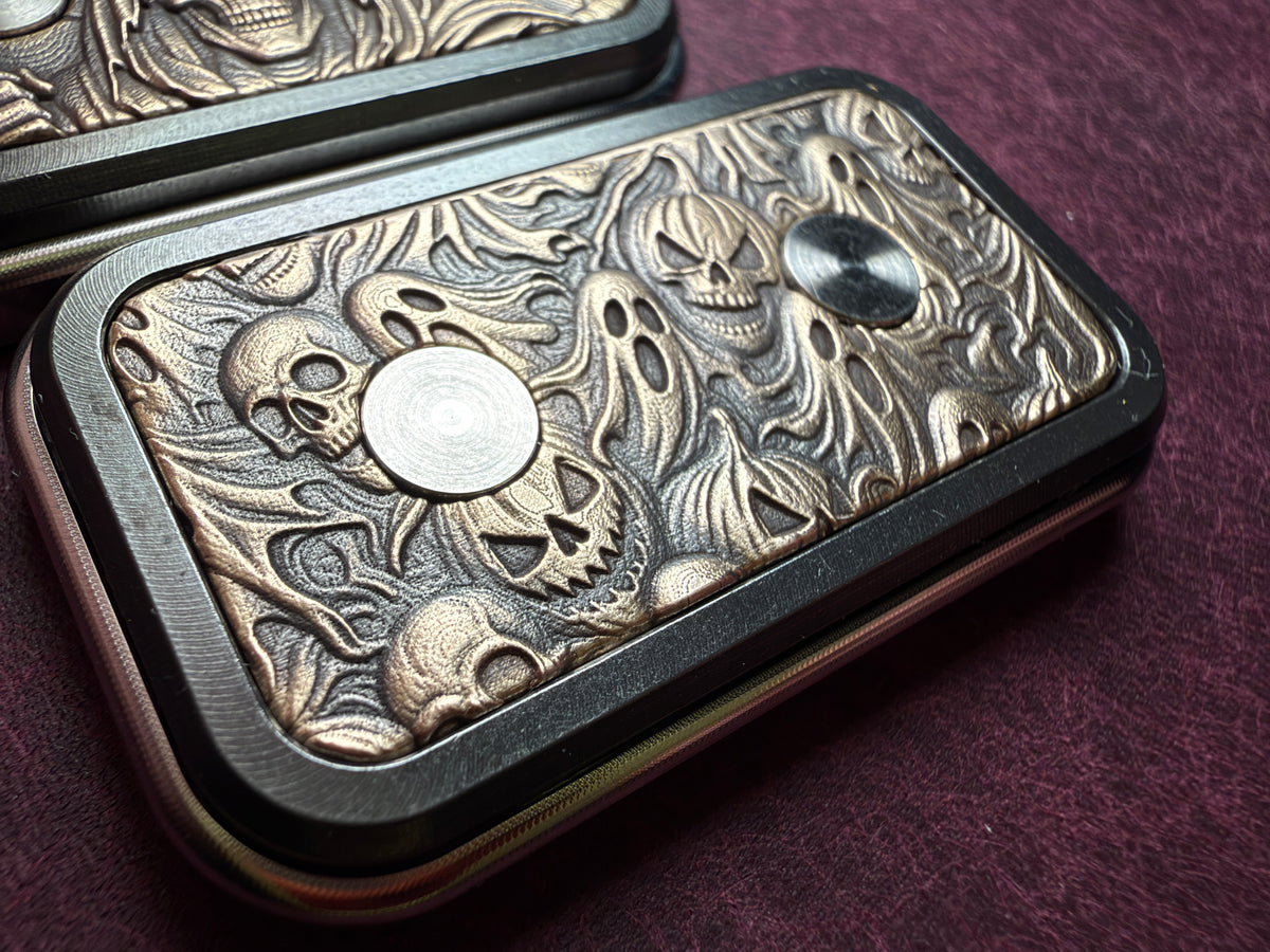 ModBoy Halloween Special Ed. - Brass (Laser Engraved) with Blackened Zirc and Premium SS Plates