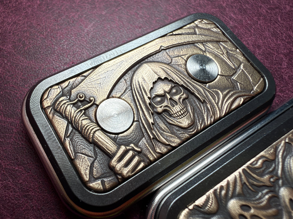 ModBoy Halloween Special Ed. - Brass (Laser Engraved) with Blackened Zirc and Premium SS Plates