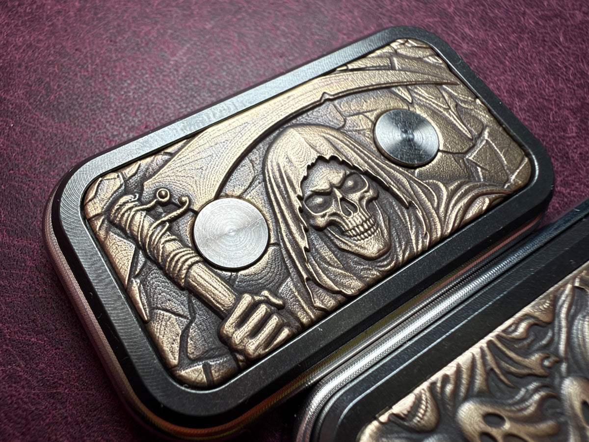 ModBoy Halloween Special Ed. - Brass (Laser Engraved) with Blackened Zirc and Premium SS Plates