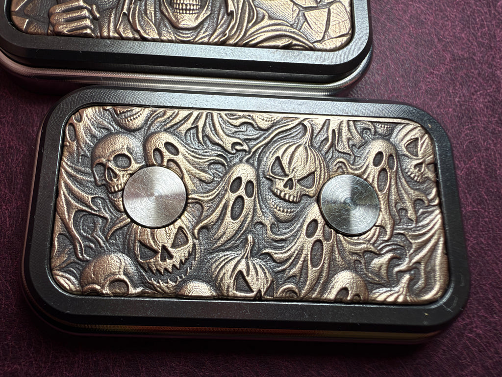 ModBoy Halloween Special Ed. - Brass (Laser Engraved) with Blackened Zirc and Premium SS Plates