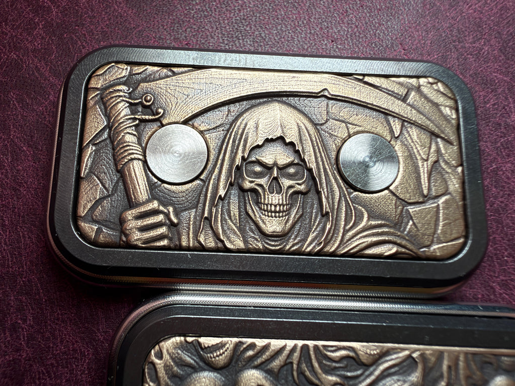 ModBoy Halloween Special Ed. - Brass (Laser Engraved) with Blackened Zirc and Premium SS Plates